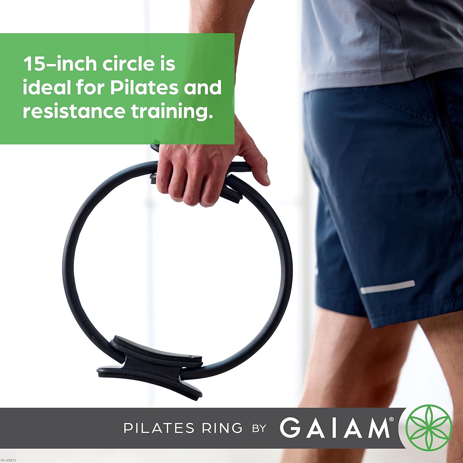 Detalle de Gaiam Pilates Ring—Flexible Resistance for Toning 🧘♀