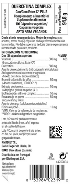 Thumbnail 1 de Solgar Quercitina Complex 100 Cápsulas 🍃