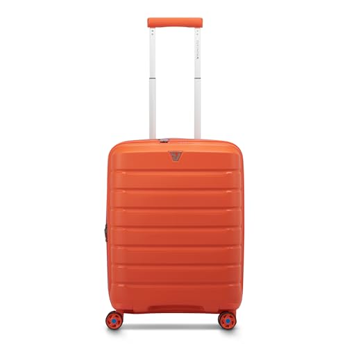 Detalle de Roncato B-FLYING Trolley bagaglio a mano 55x40x20/25 cm Espandibile - Arancione Brillante
