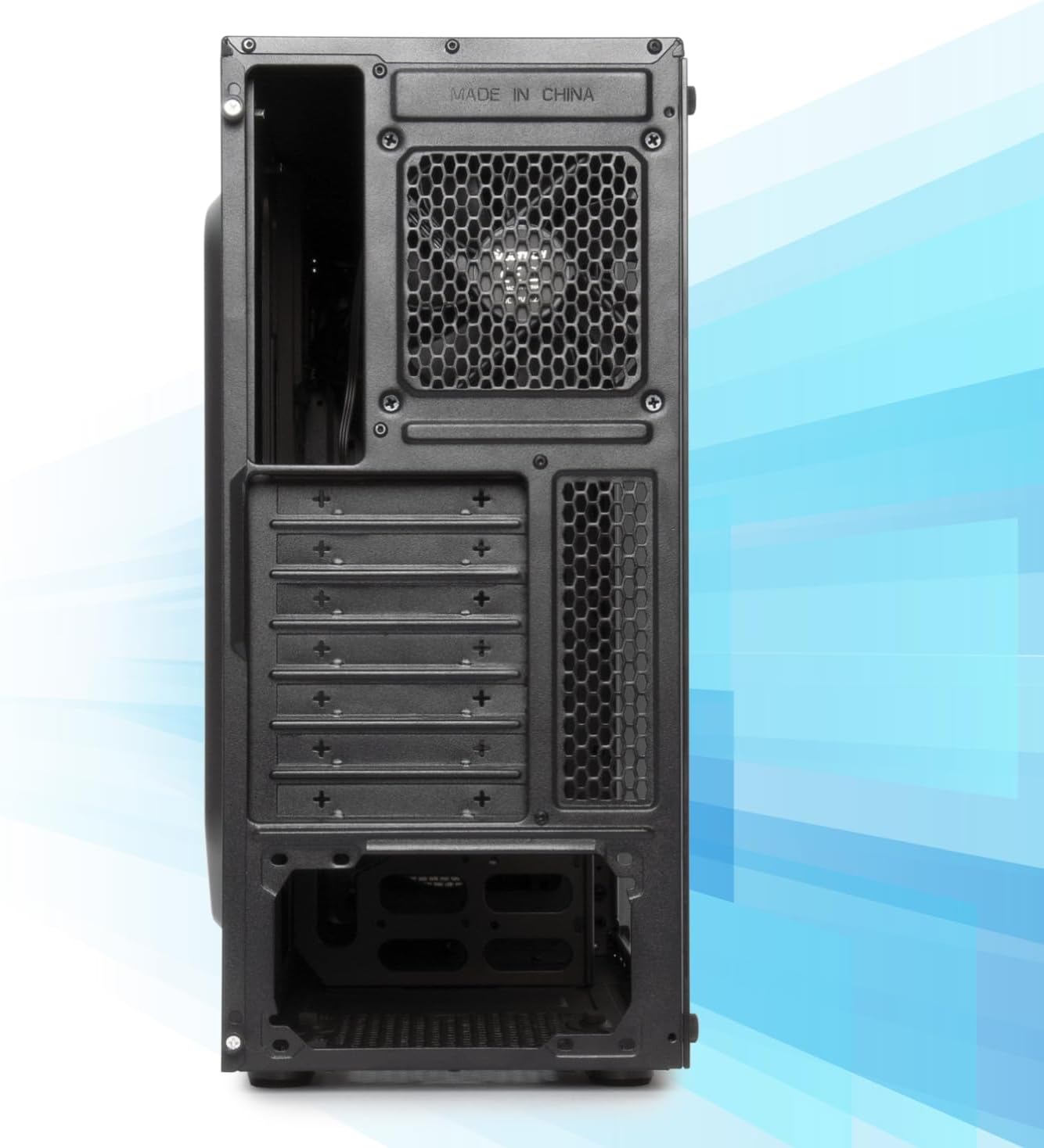 Detalle 2 de Vultech VCO-A2699 Mid Tower PC Case, Alloy Steel, USB 3.0 and USB 2.0