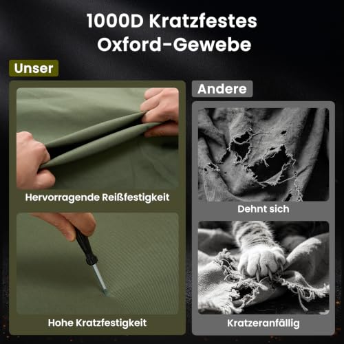 Detalle 2 de Ytaoeo Aufblasbares Camping Sofa mit Elektropumpe (Doppel, 172x85x82 cm) – komfortabel draußen entspannen