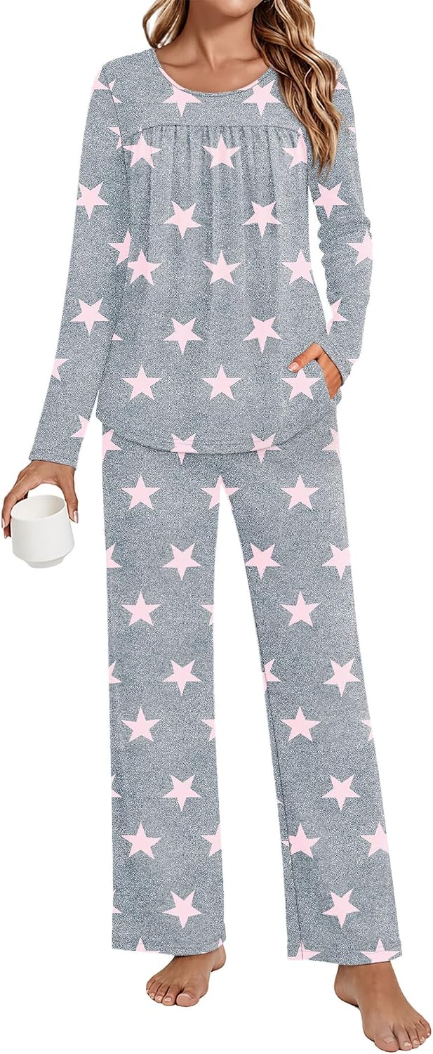 Detalle de OFEEFAN Women's Pajama Set, S-2XL