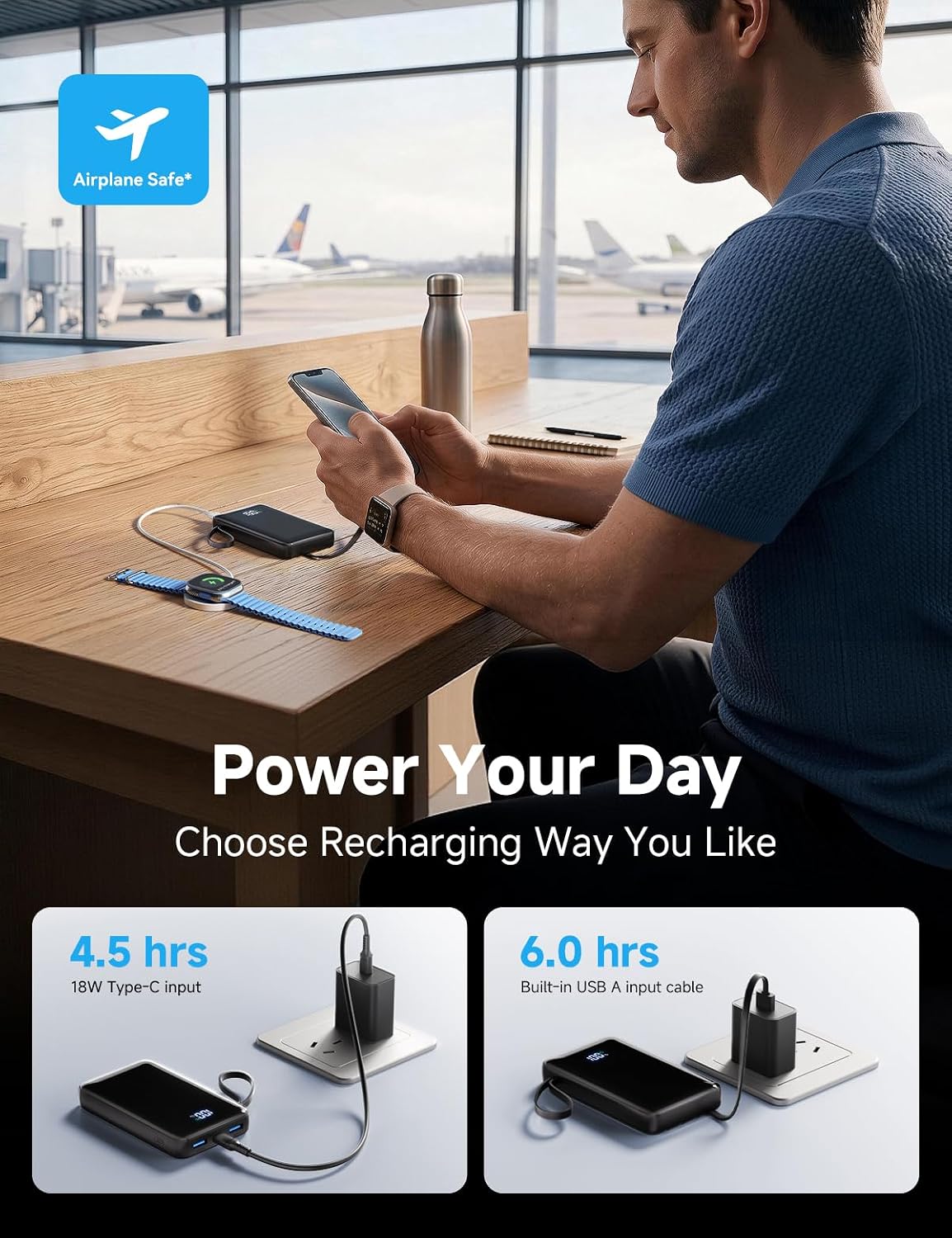 Thumbnail 5 de YBYP Portable Charger, 15,000mAh