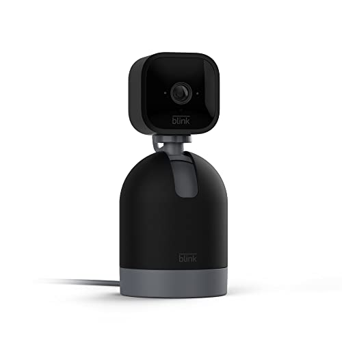 Detalle de Blink Mini Pan-Tilt Camera: 360° Indoor Security with Alexa Compatibility