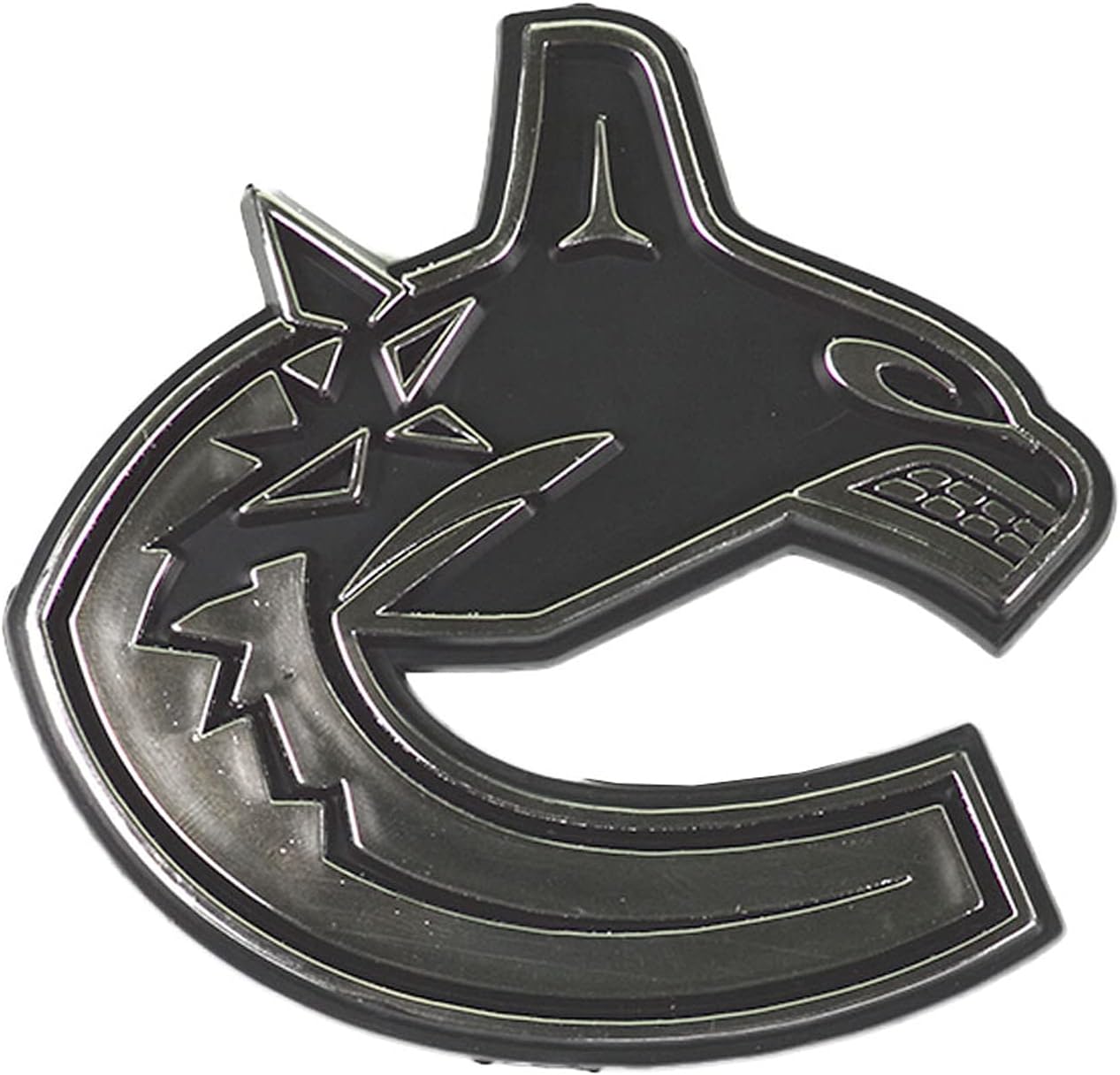 Thumbnail 1 de NHL Chrome Automobile Emblem (About 4 x 3 Inches) with UV Protection