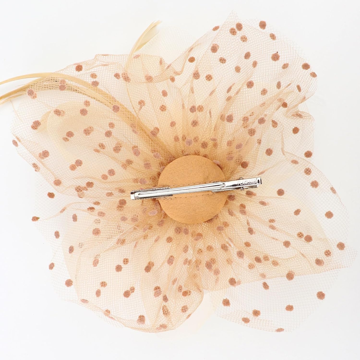 Thumbnail 1 de DRESHOW Fascinators Hut Feder Stirnband – elegante Blumen-Deko für Damen