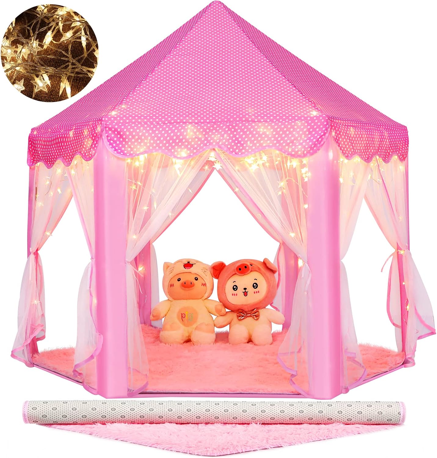 Detalle de Monobeach Princess Tent 55 x 53 Playhouse