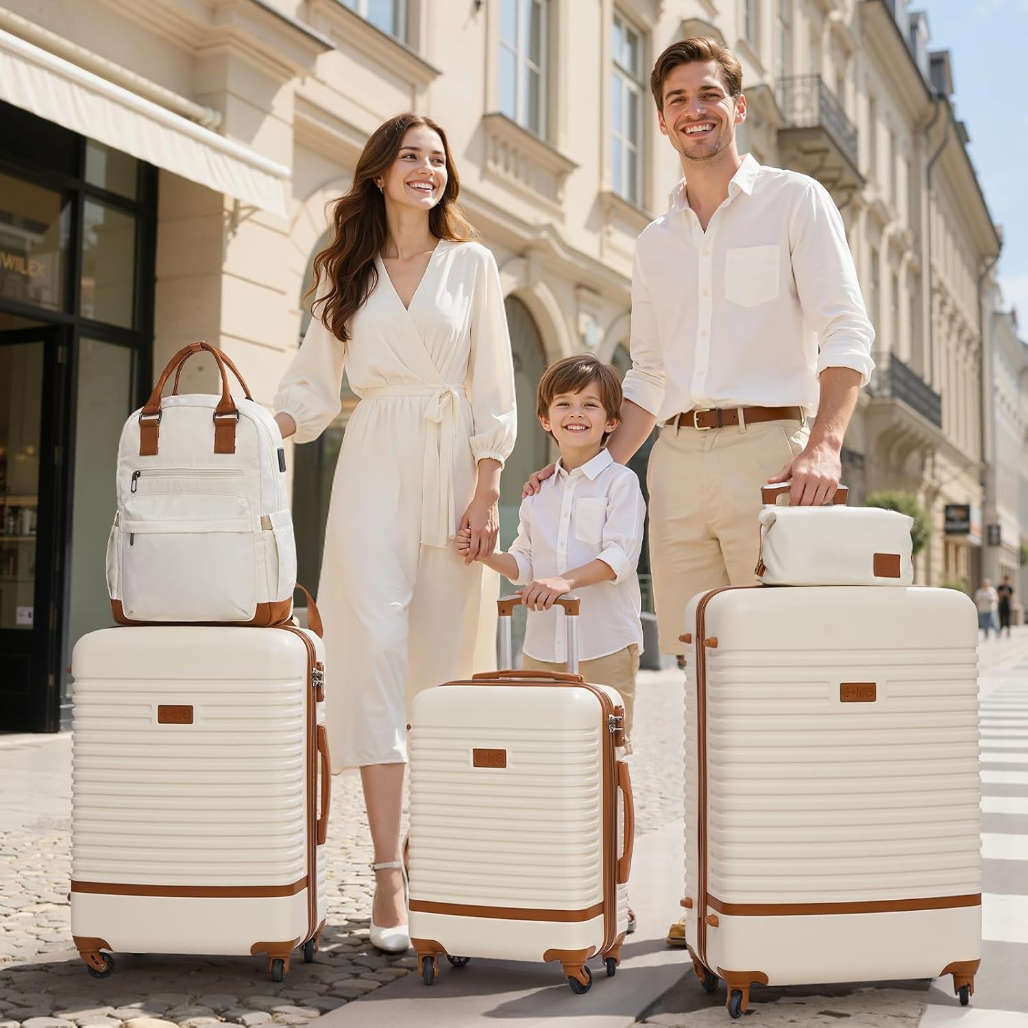 Detalle 2 de COOLIFE Koffer 5tlg Set 3 Größen
