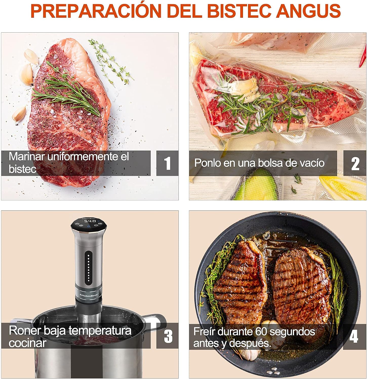 Thumbnail 6 de KitchenBoss G310 Sous Vide 1100W