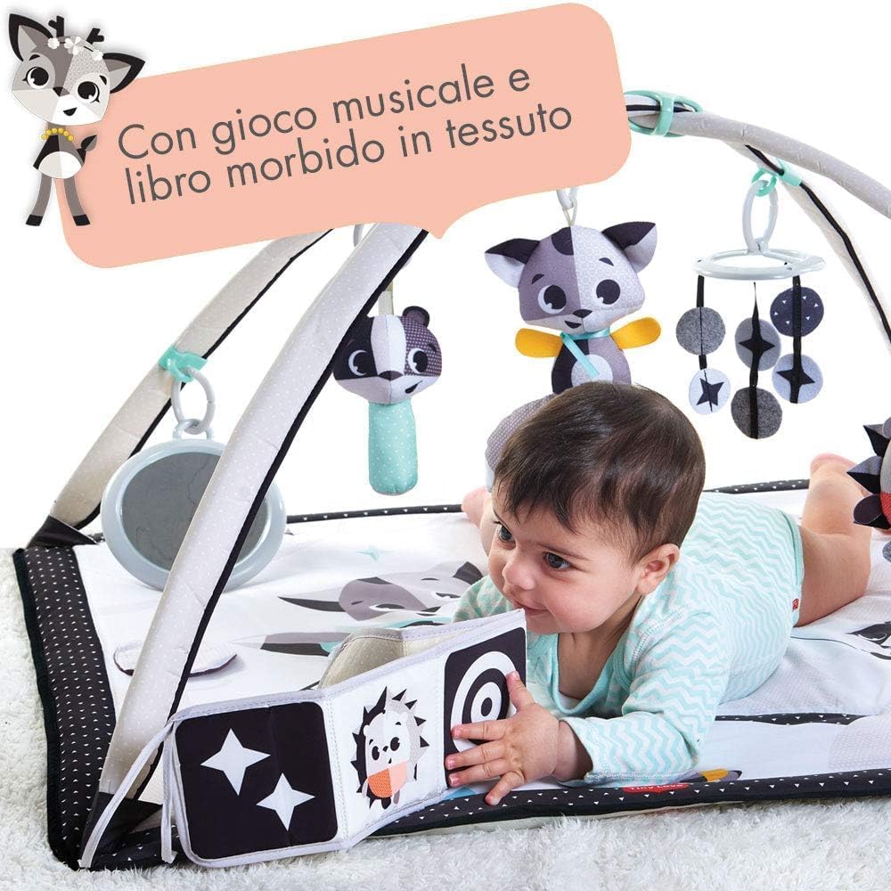 Detalle de Tiny Love Black & White Gymini Palestrina Neonato Multifunzione 0+ mesi – Magical Tales
