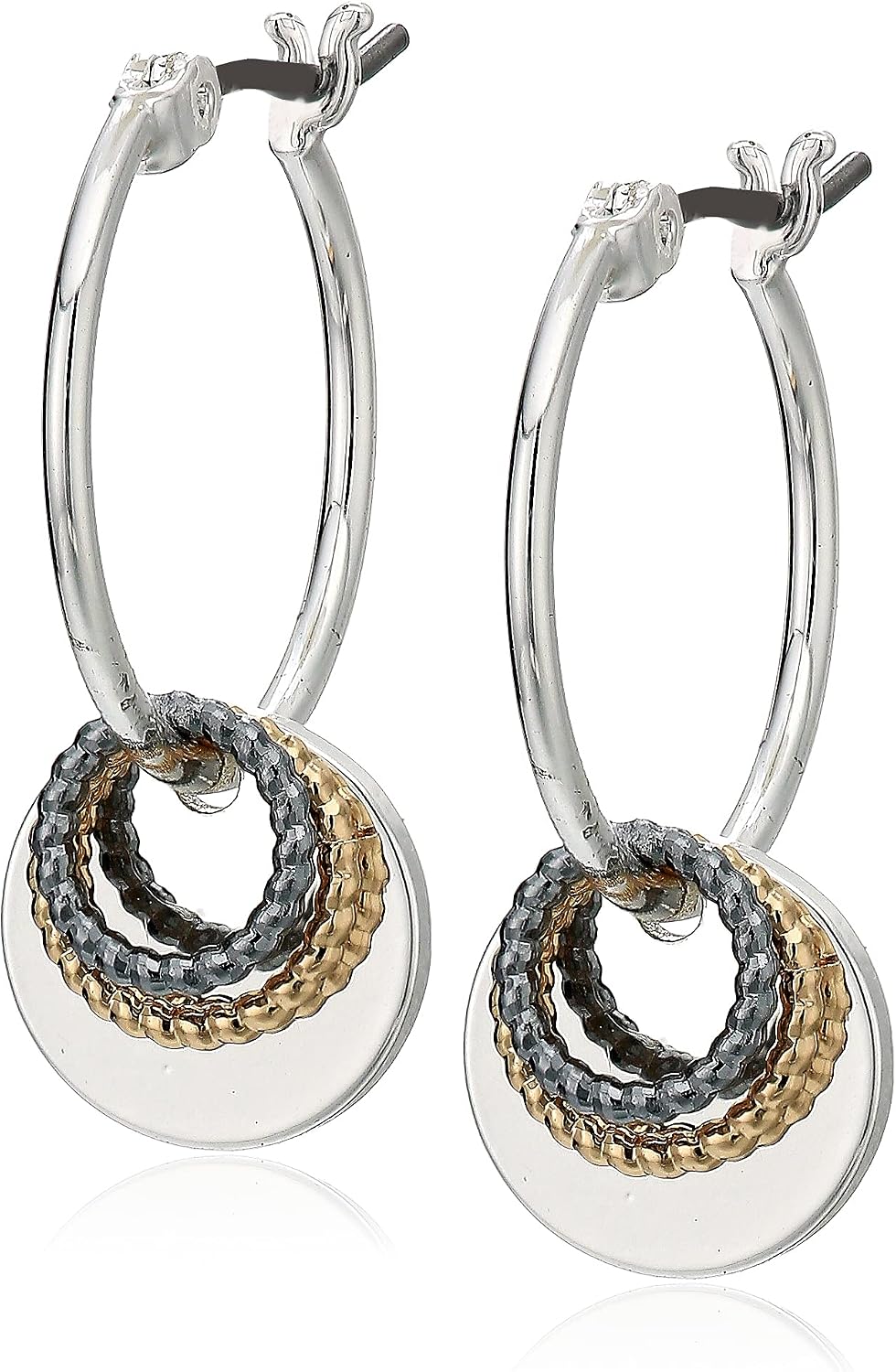 Detalle 2 de Nine West Hoop Earrings, Three Sizes