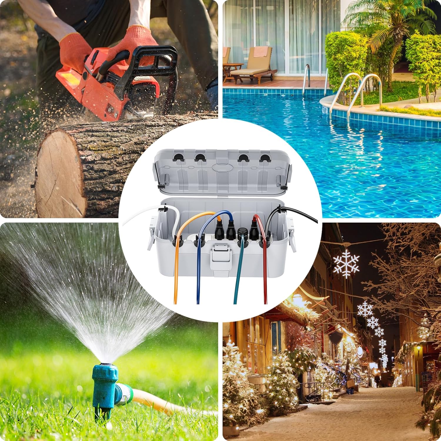 Thumbnail 6 de RESTMO Extra Large Waterproof Electrical Box (IP54) for Outdoor Outlets