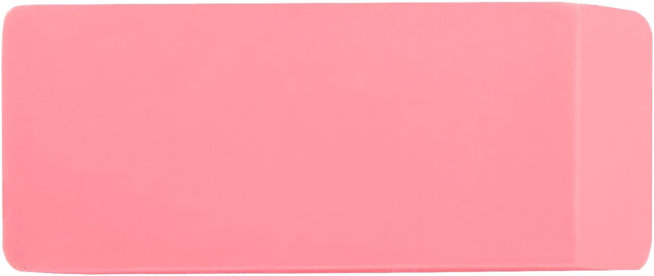 Detalle 2 de Amazon Basics Rectangular Erasers for School and Office, Pink, 24 Count