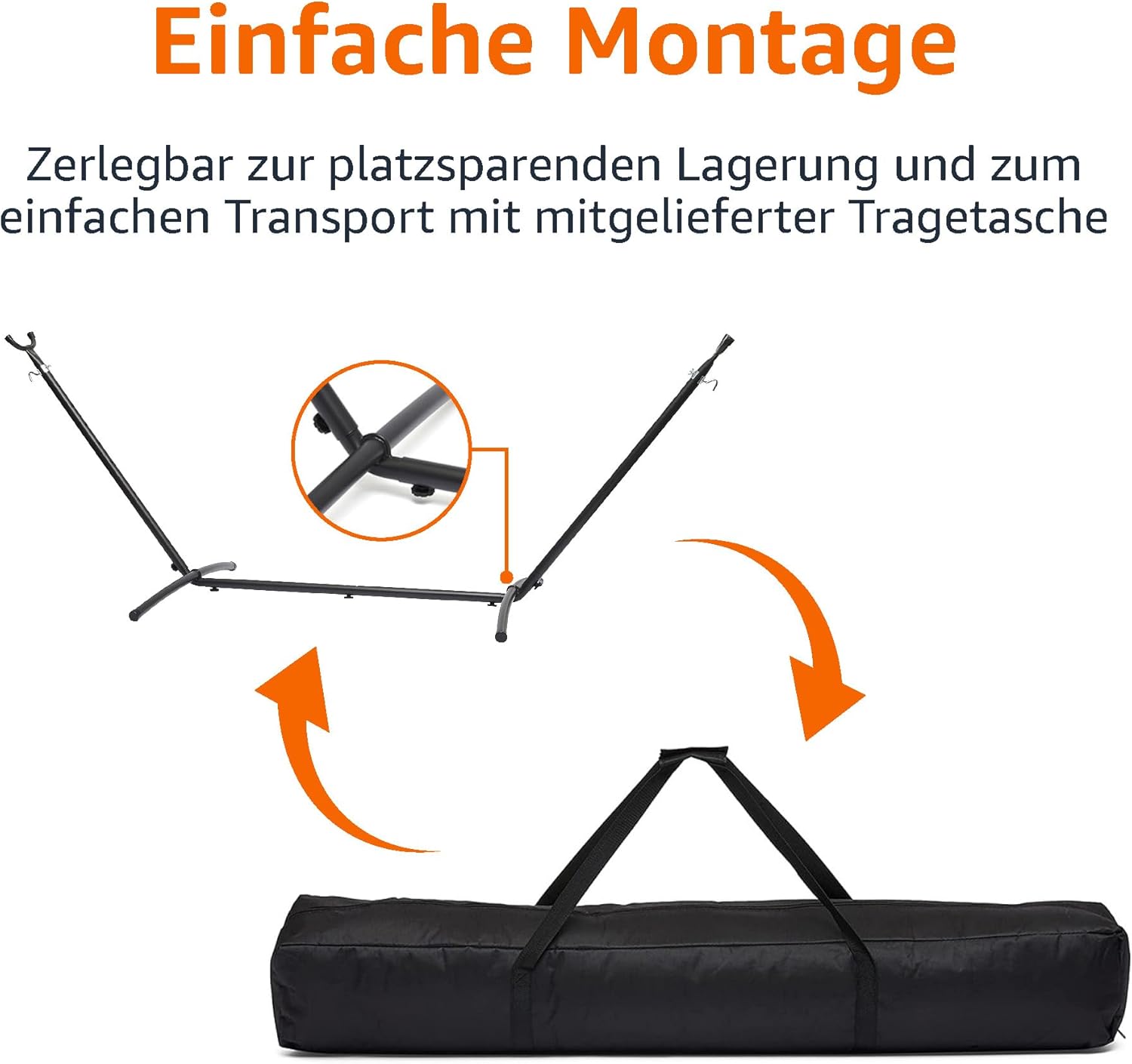 Thumbnail 6 de Amazon Basics Hängematten-Ständer, 2,74 m