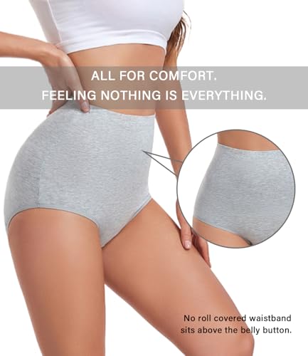 Detalle de wirarpa Culotte Femme coton taille très haute