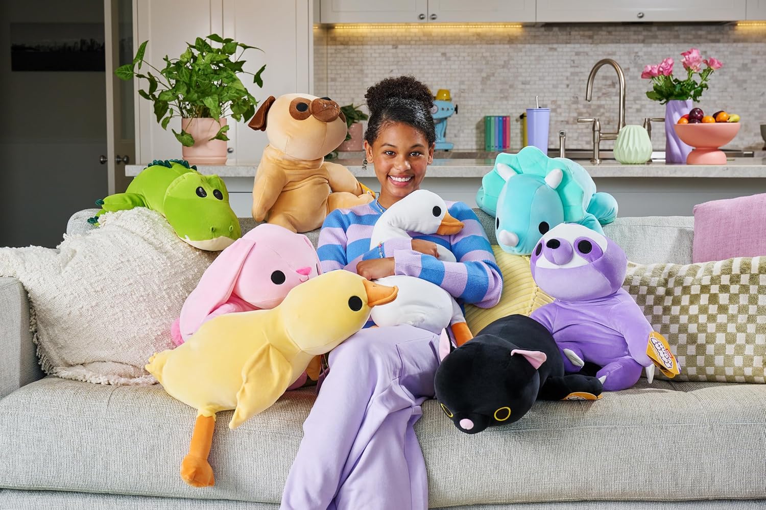 Detalle 2 de Hug-A-Lumps ZURU Goose Peluche Achuchable 1.5kg