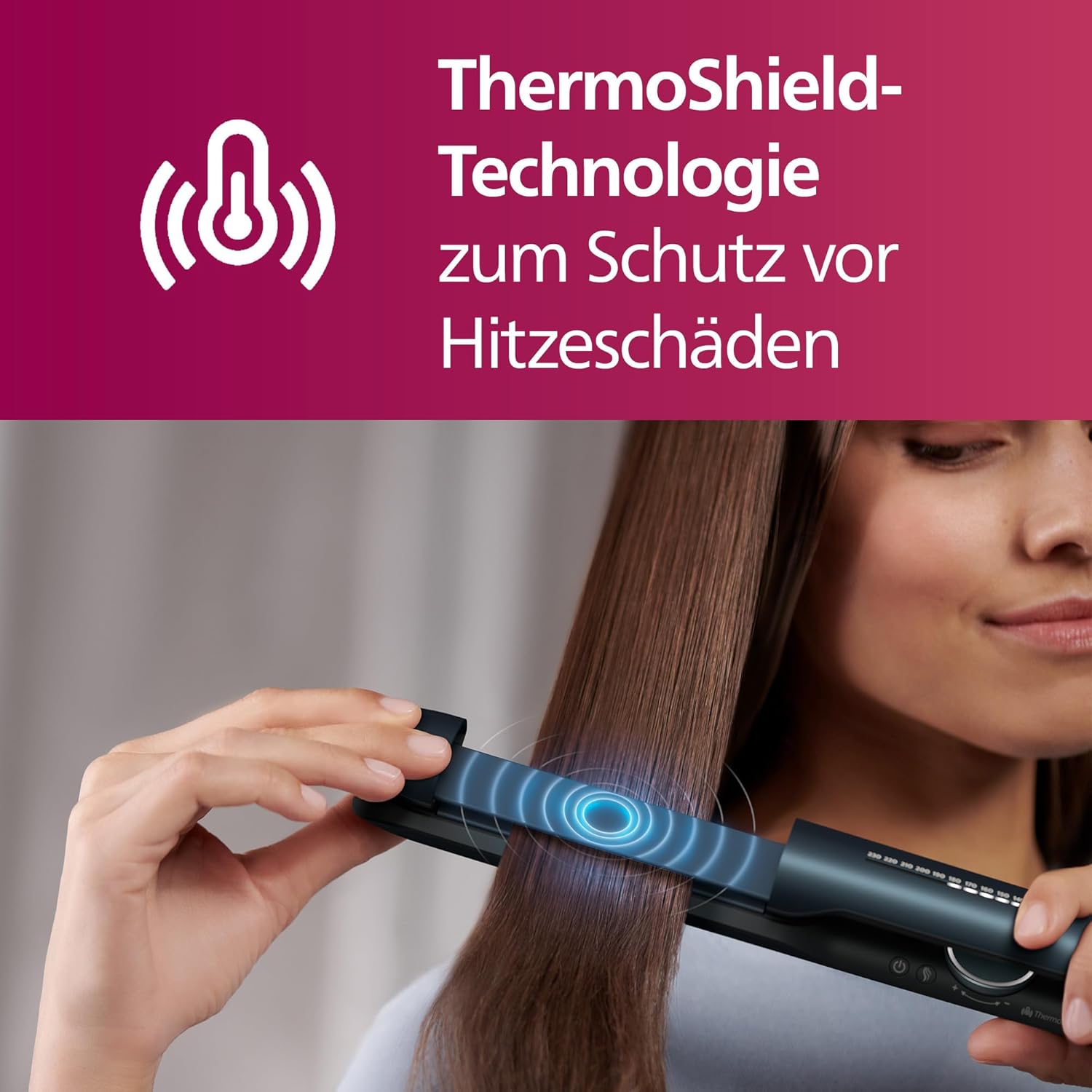 Thumbnail 1 de Philips 7000 Series Haarglätter 50% schneller 💇♀