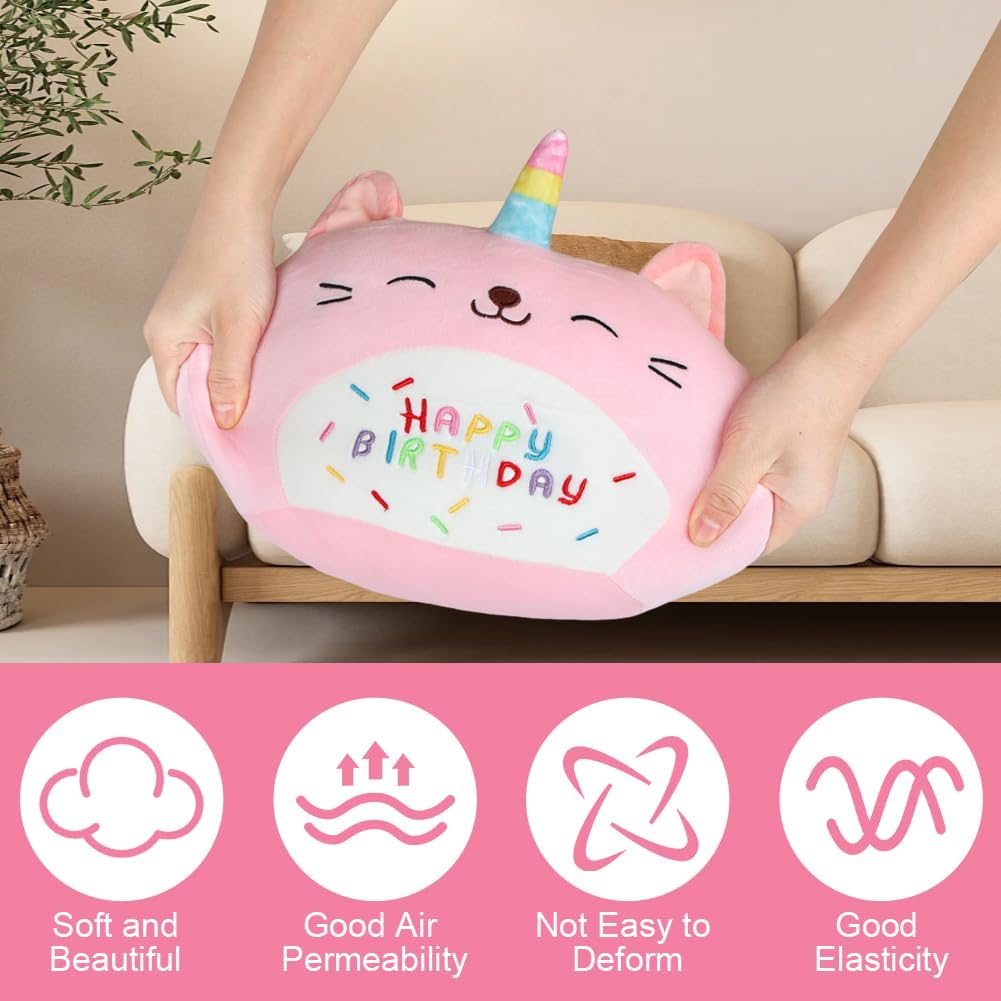 Thumbnail 5 de Vicloon Cat Plush Pillow 25 cm: Cute 10" Soft Toy for Kids and Fans alike