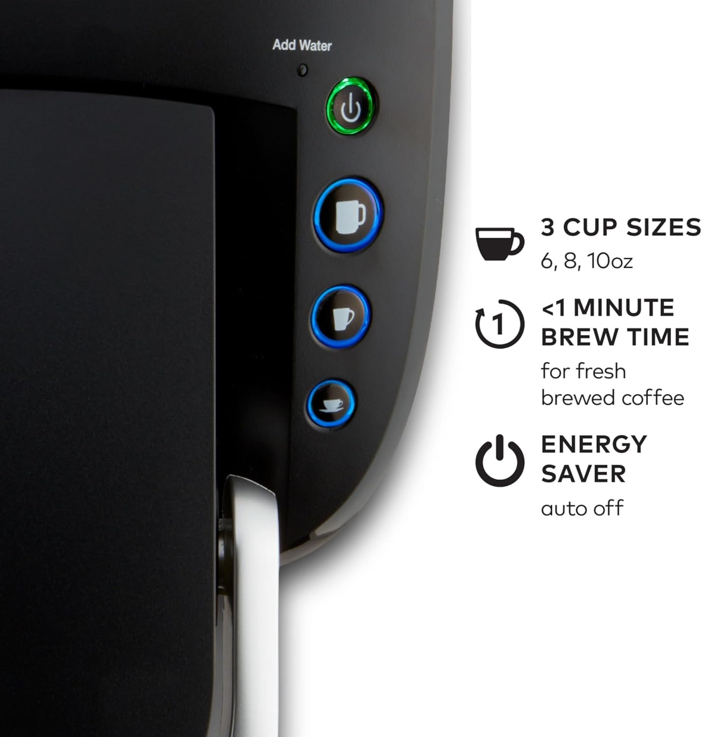 Thumbnail 4 de Keurig K-Compact K-Cup pod brewer with 36 oz
