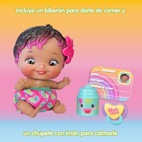 Detalle 2 de Famosa WANDI-DOO'S Muñeca bebé hawaiana con 2 accesorios