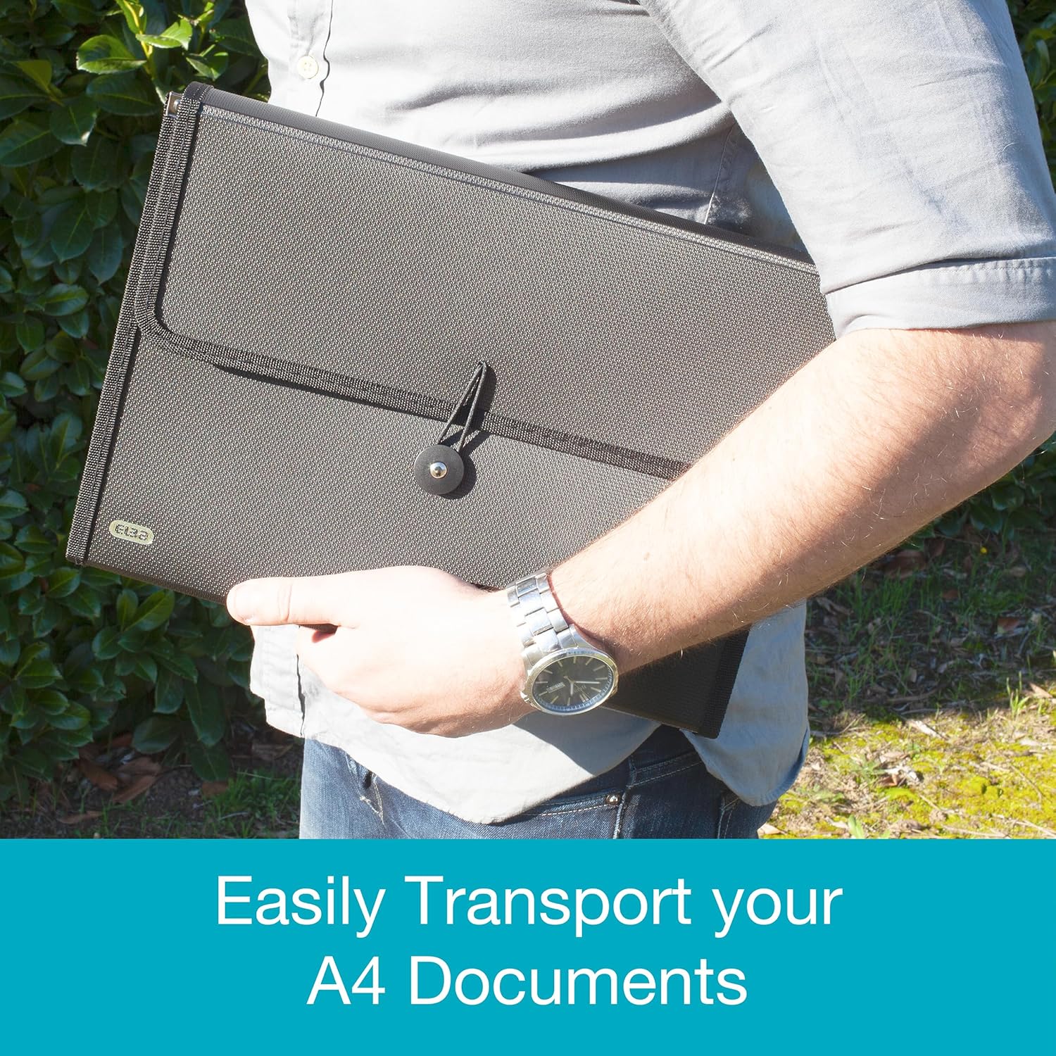 Thumbnail 3 de Elba A4 Expanding File Folder 13-compartment