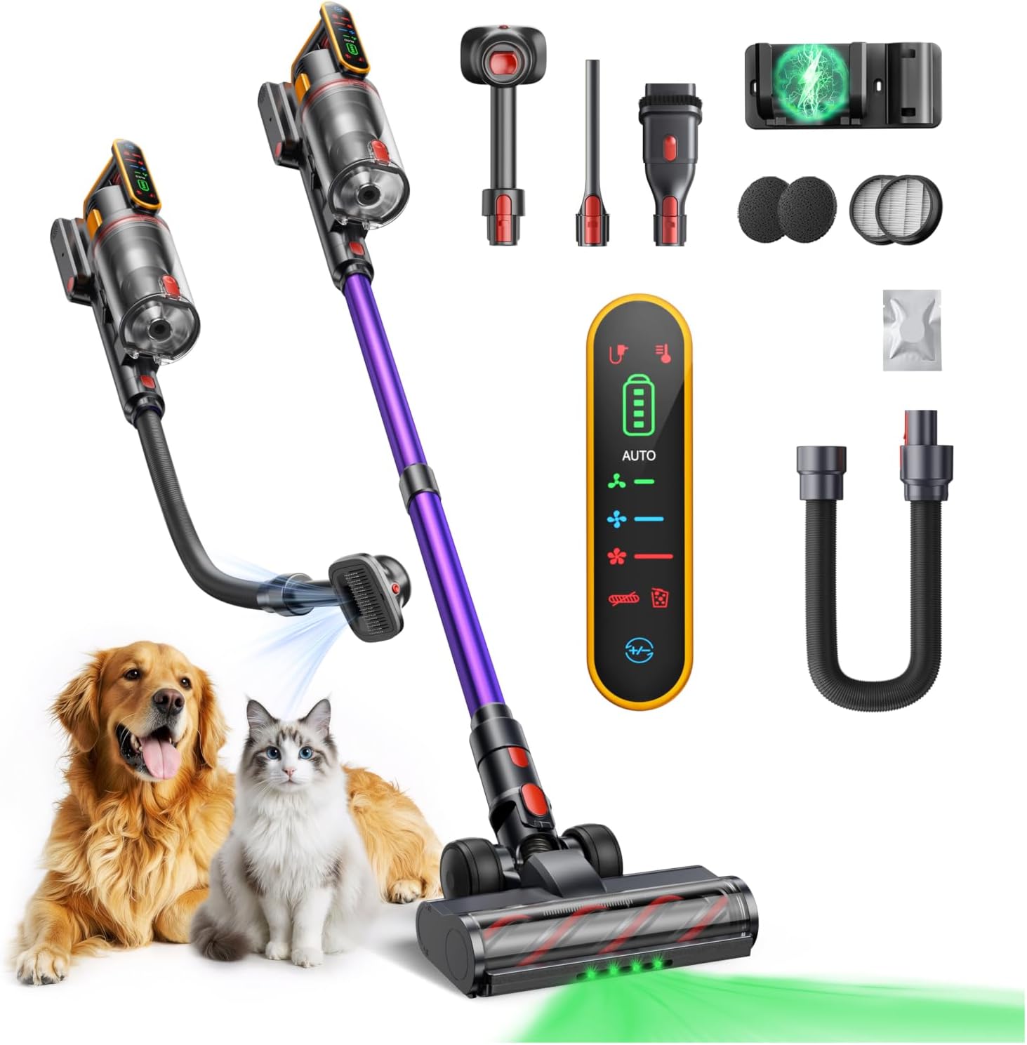 Detalle de Fieety Stick Vacuum with 1.6-Liter Dustbin