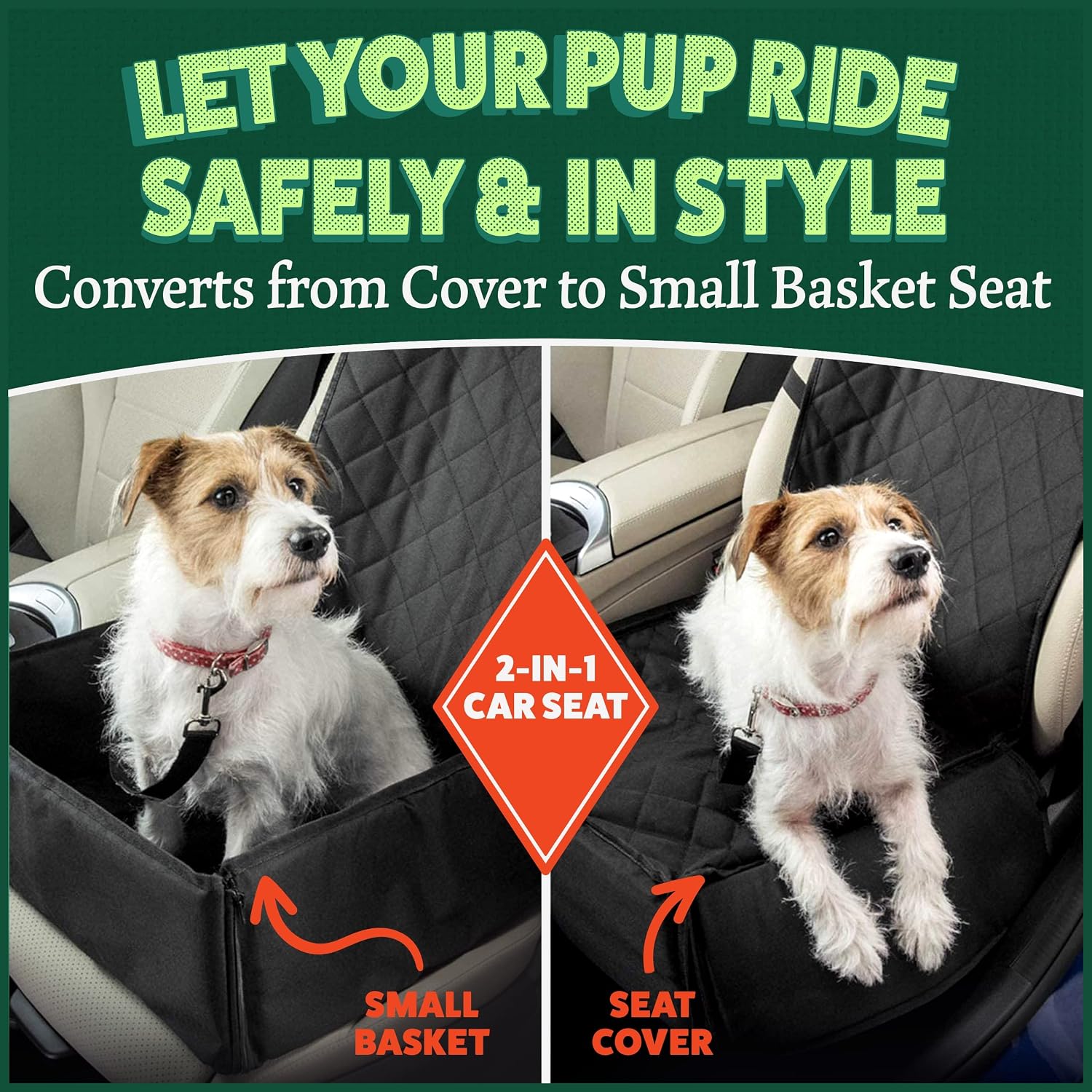 Thumbnail 4 de KT-Sports Dog Car Seat 2-in-1 booster seat