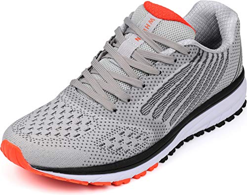Detalle de WHITIN Herren Turnschuhe – Laufschuhe Hellgrau, Größe 44 (EU) – Vielseitige Sportschuhe