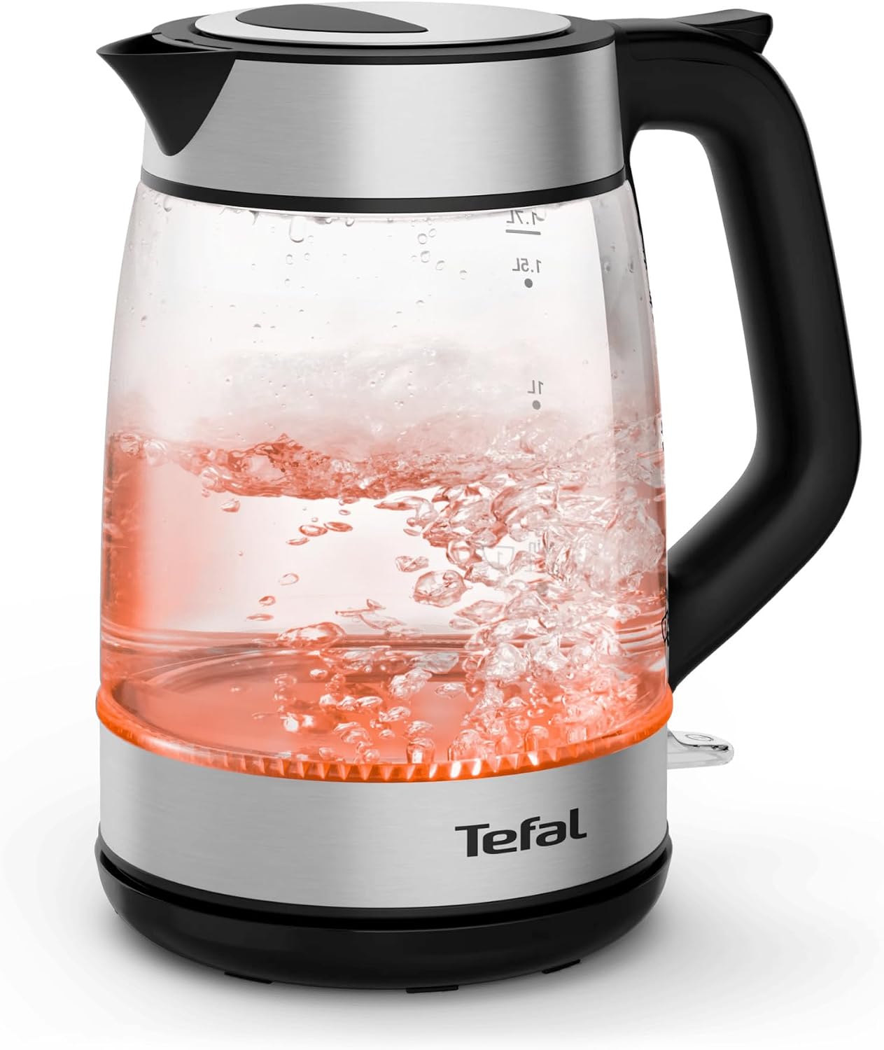 Tefal KI6A58E Express Glass waterkoker van glas, 1,7 liter, 2200 W