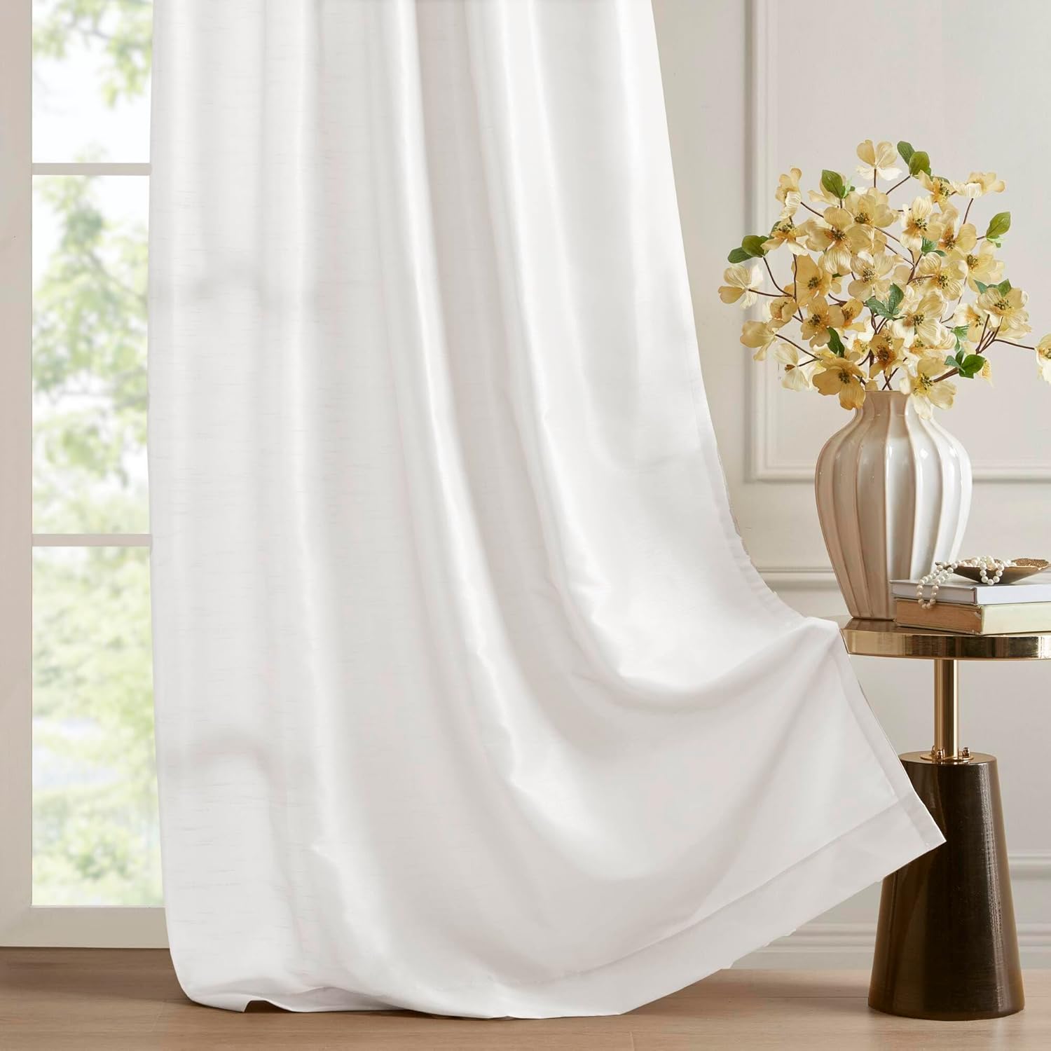 Thumbnail 6 de Madison Park Faux Silk Curtain Panel 50x95