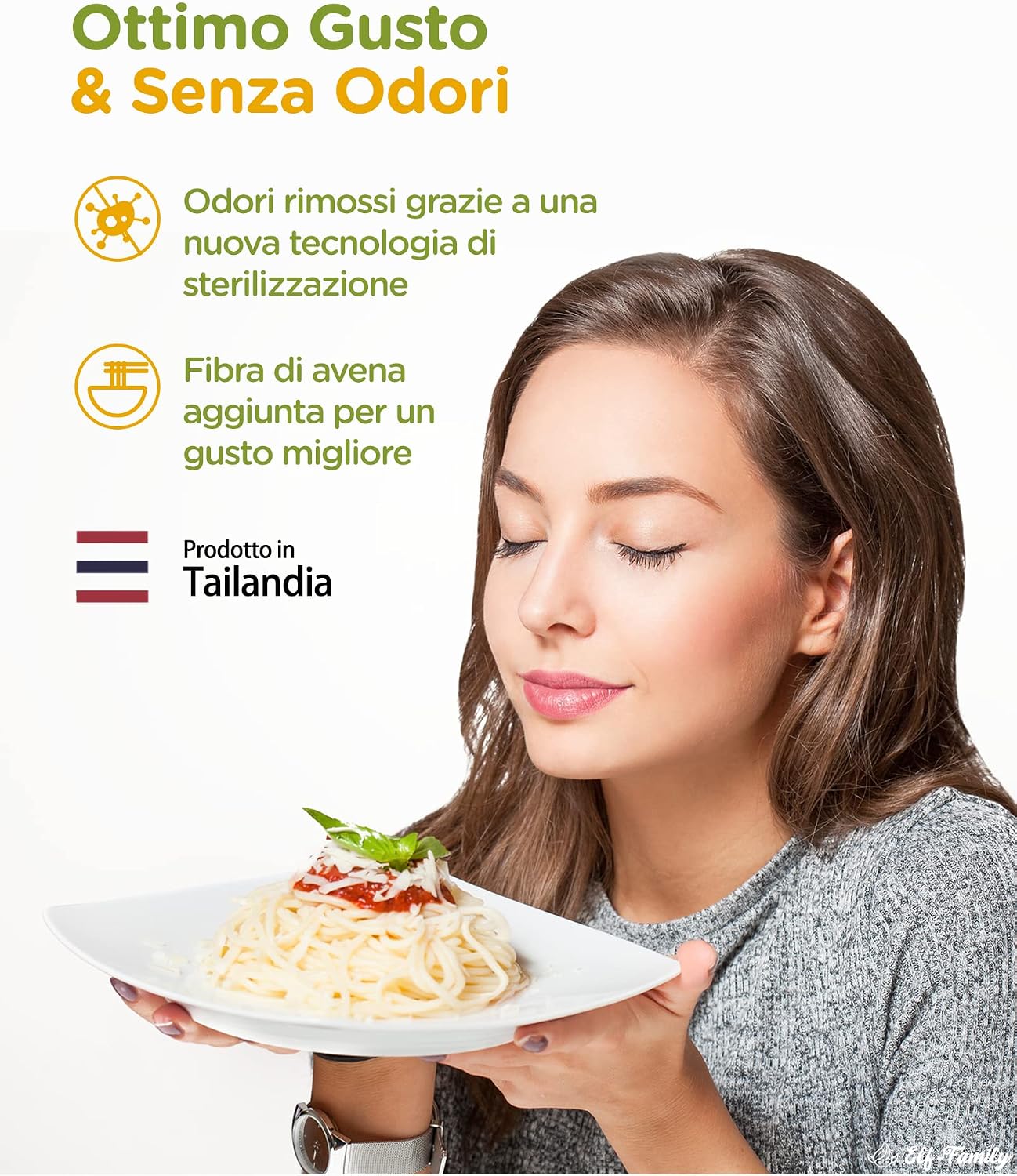 Detalle de elf-family Premium Pasta di Konjac 240g 🍜