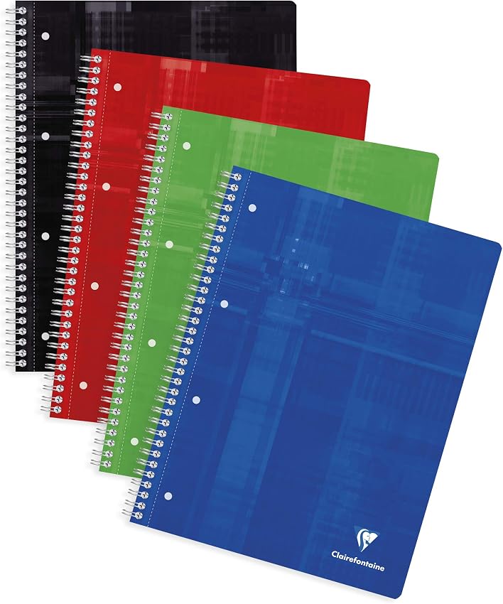 Detalle 2 de Cahier Ă spirale Clairefontaine 82510C đź“’