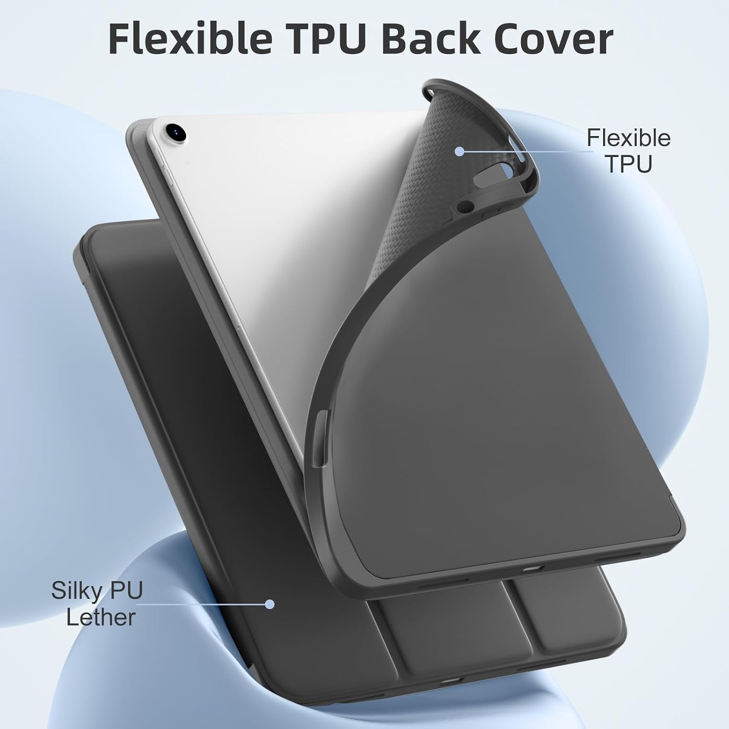 Detalle 1 de Vobafe Case for iPad Air 13 Inch M3 with Pencil Holder