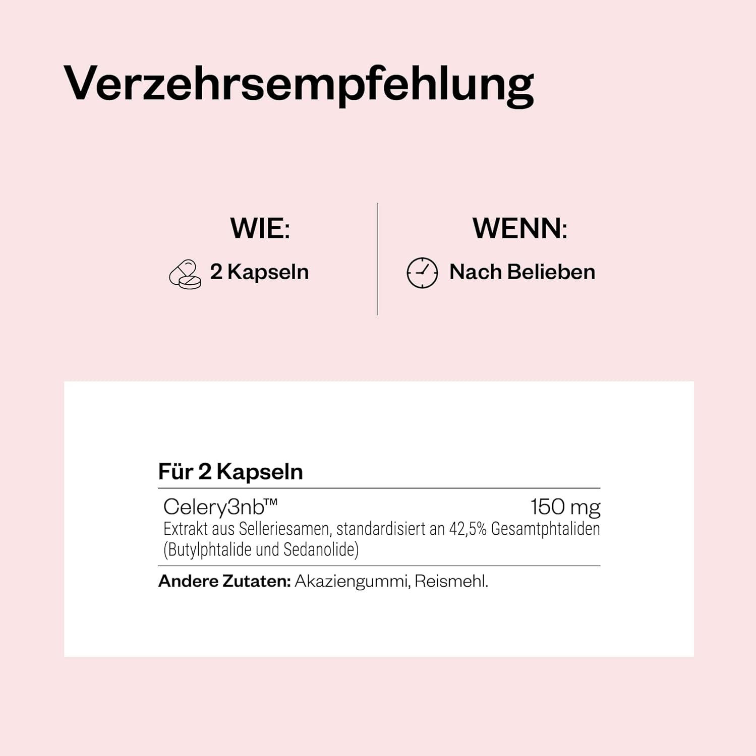 Thumbnail 5 de Celery3nb™ – patentierte Sellerie-Formel mit Magnesium und Vitamin B6 zur Blutdruckunterstützung (vegan, glutenfrei)