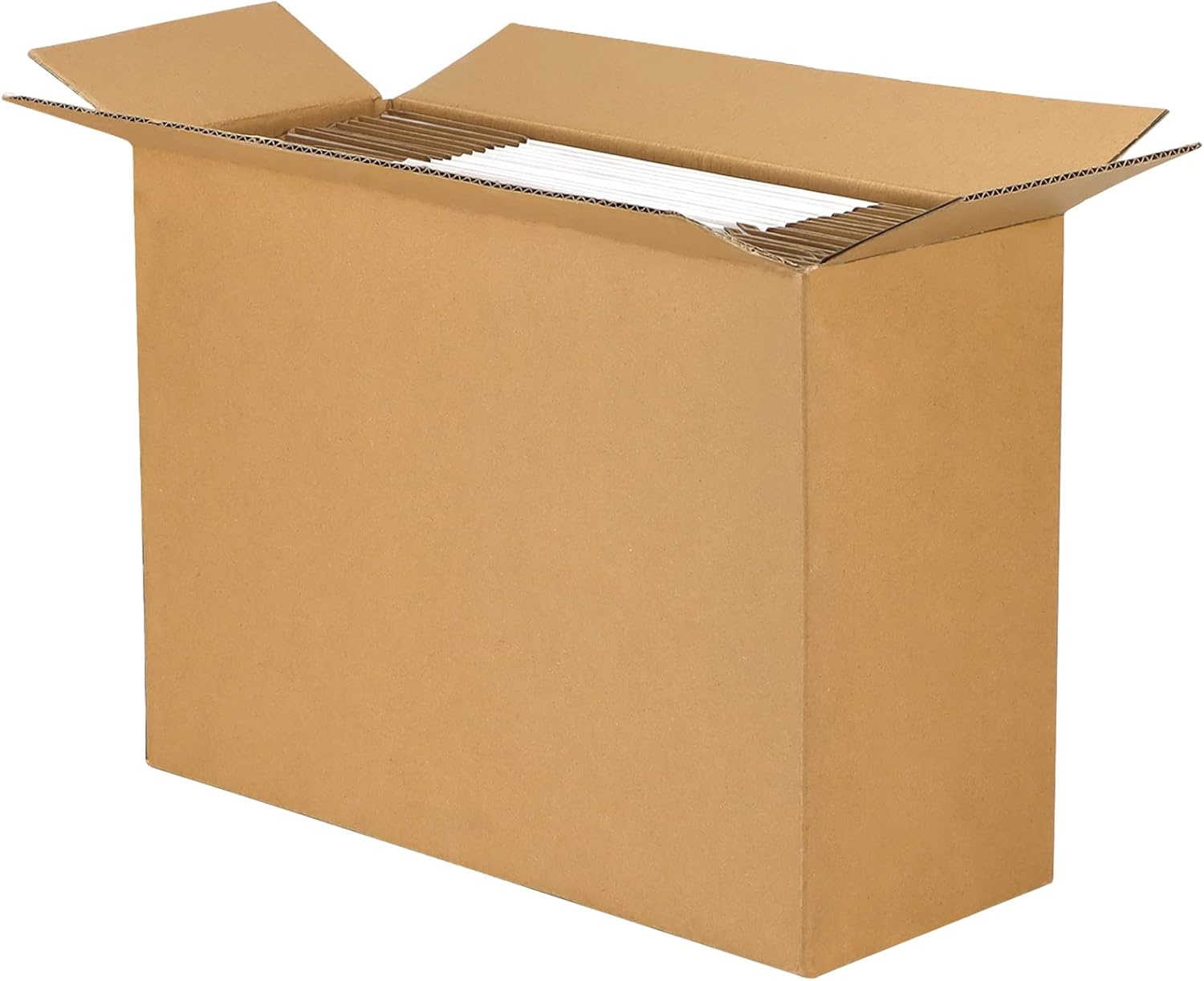 Thumbnail 6 de HORLIMER 25 Pack White Shipping Boxes, 17.8x12.7x5cm – Corrugated Cardboard Mailing Boxes