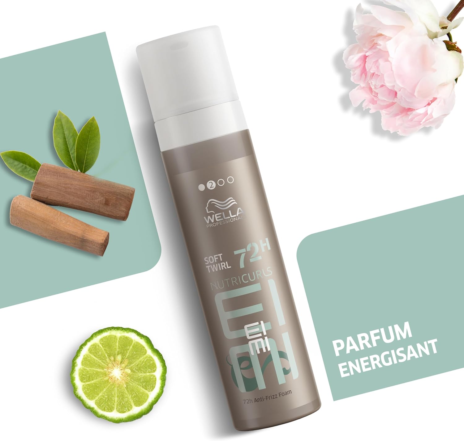 Thumbnail 5 de Wella Professionals EIMI Nutricurls Soft Twirl Mousse volume boucles anti-frisottis