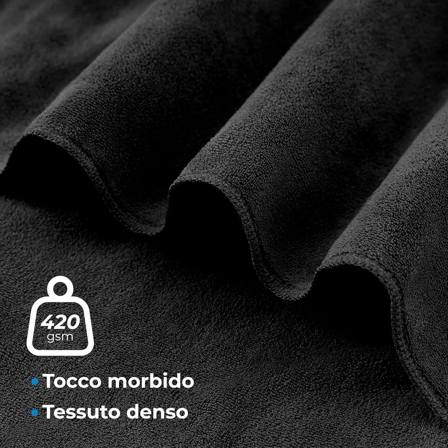 Thumbnail 5 de Zenacross Telo Palestra Microfibra 120x50: asciugatura rapida, tasca con zip e design compatto