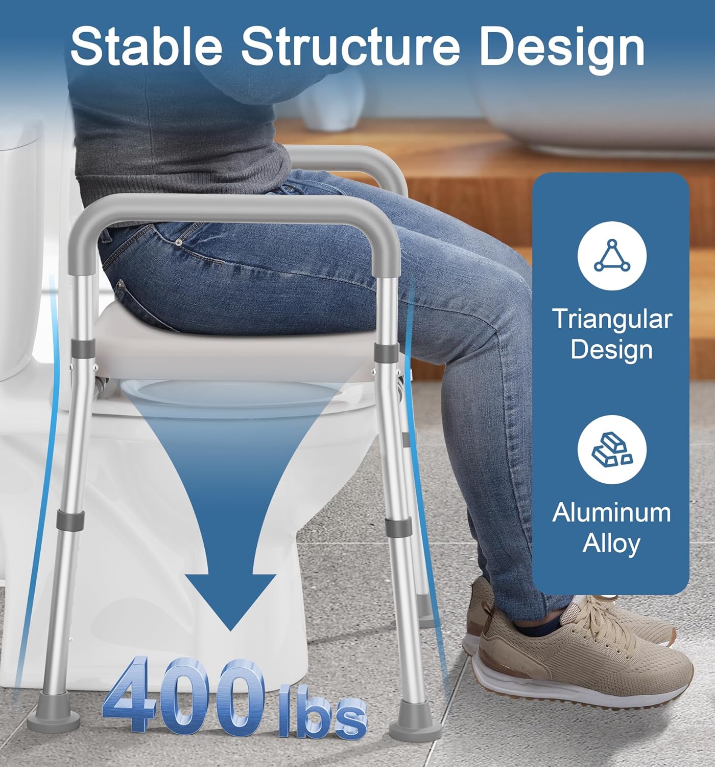 Detalle 2 de Soundfuse Toilet Seat Riser ⚙