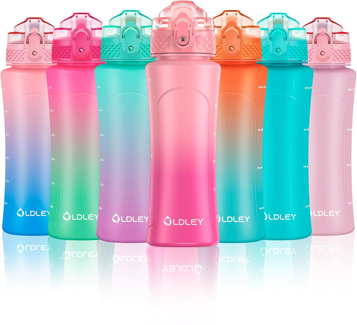 Detalle de Oldley 450ml Water Bottle with Straw