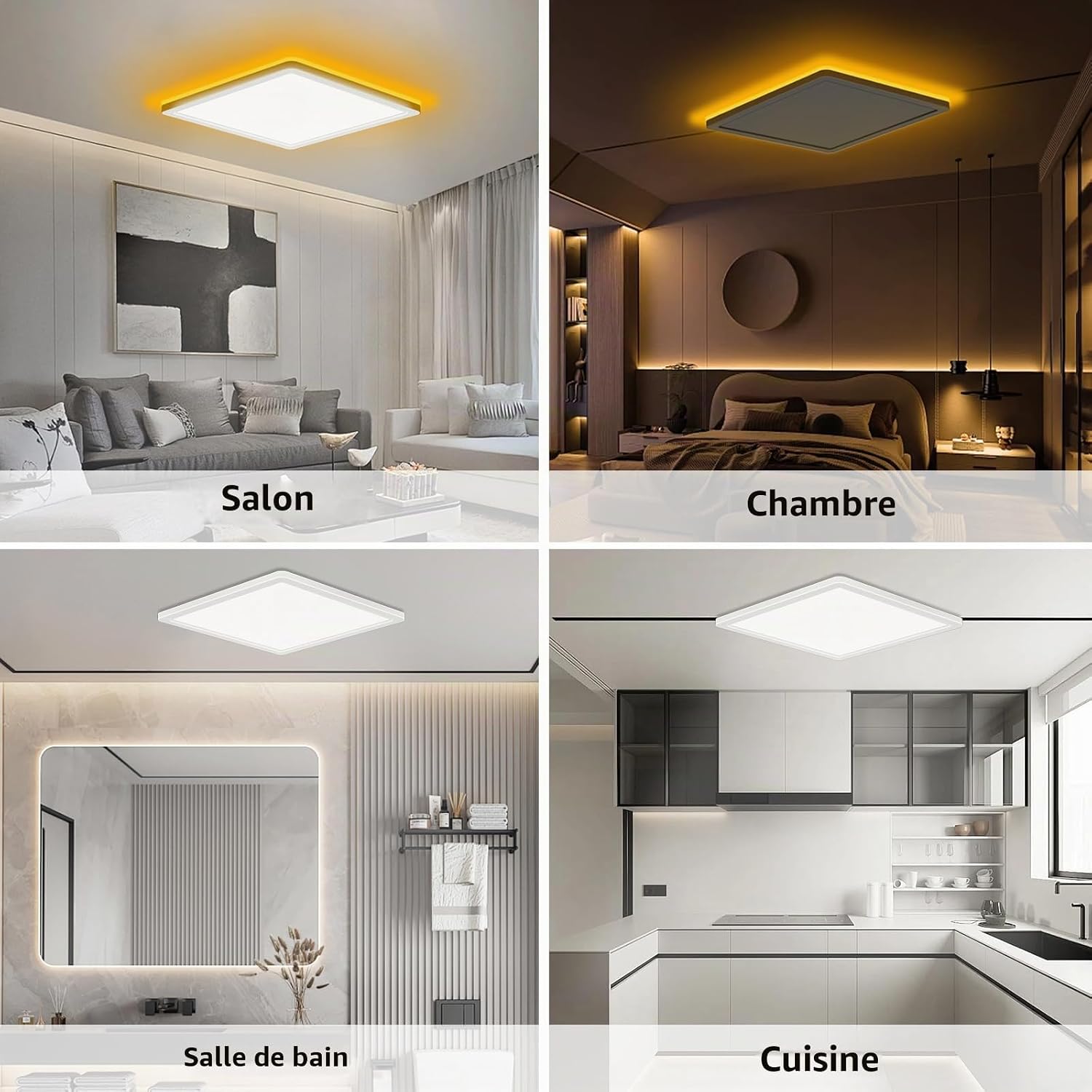 Thumbnail 6 de Bowfar B-D-30F led-plafondlamp, 3.200 lm met dimbaar amberkleurig nachtlicht