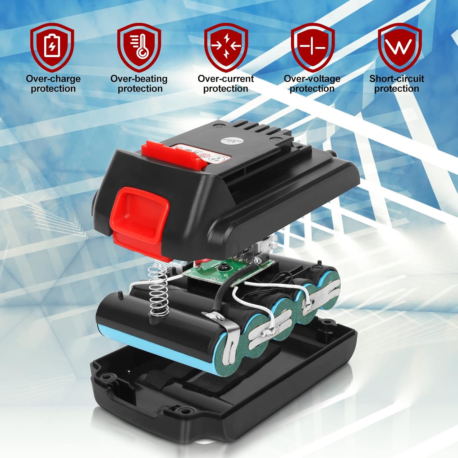 Detalle 2 de Akkopower Replacement Battery 4.0Ah