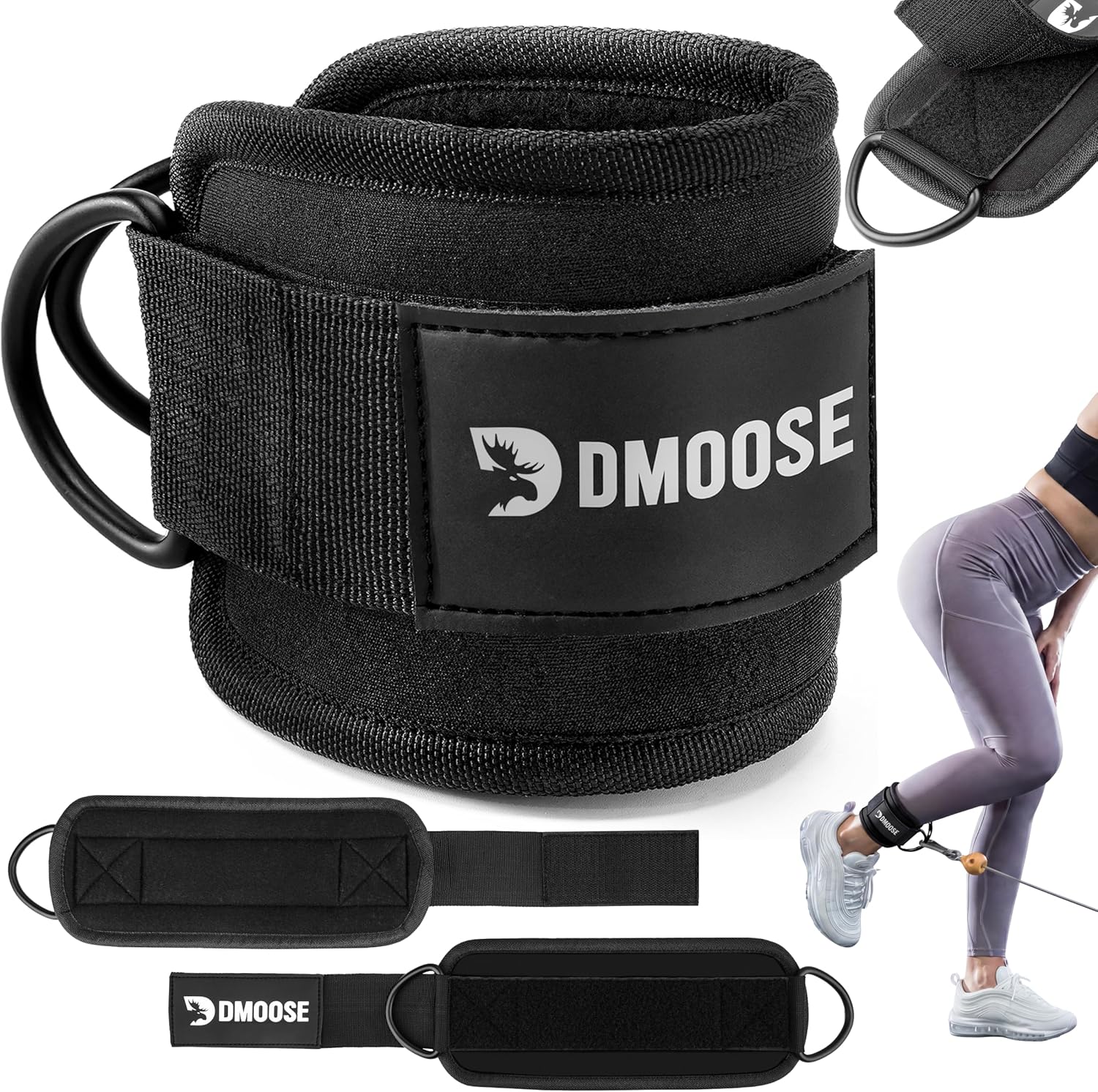 DMoose Ankle Strap 8mm Padding 🏋️♀
