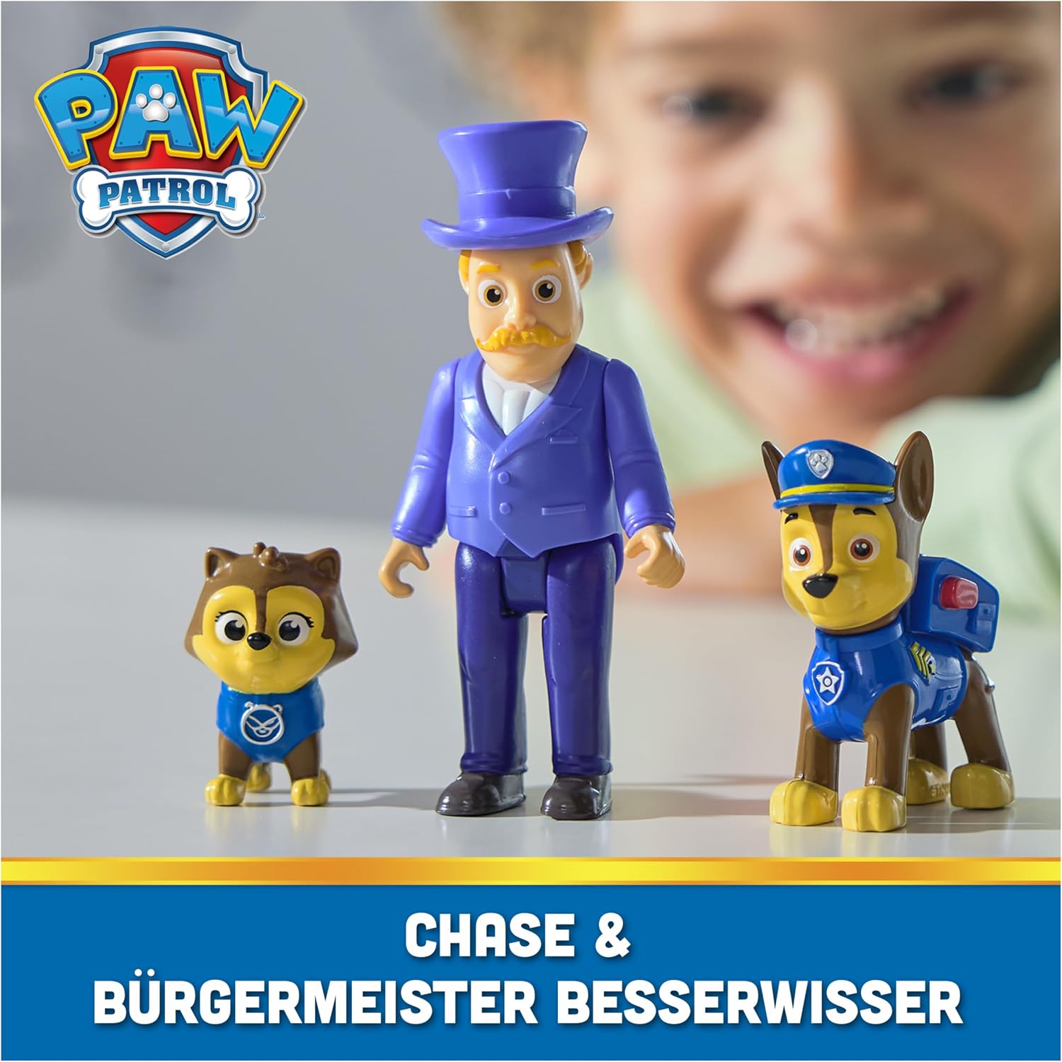 Detalle 2 de PAW Patrol Hero Pups Actionfiguren-Set mit 3 Figuren