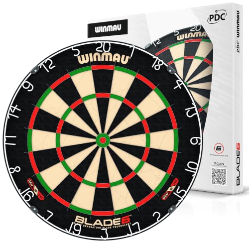 Detalle de WINMAU Darts Blade 6 — Cible de Fléchettes Sisal Professionnelle
