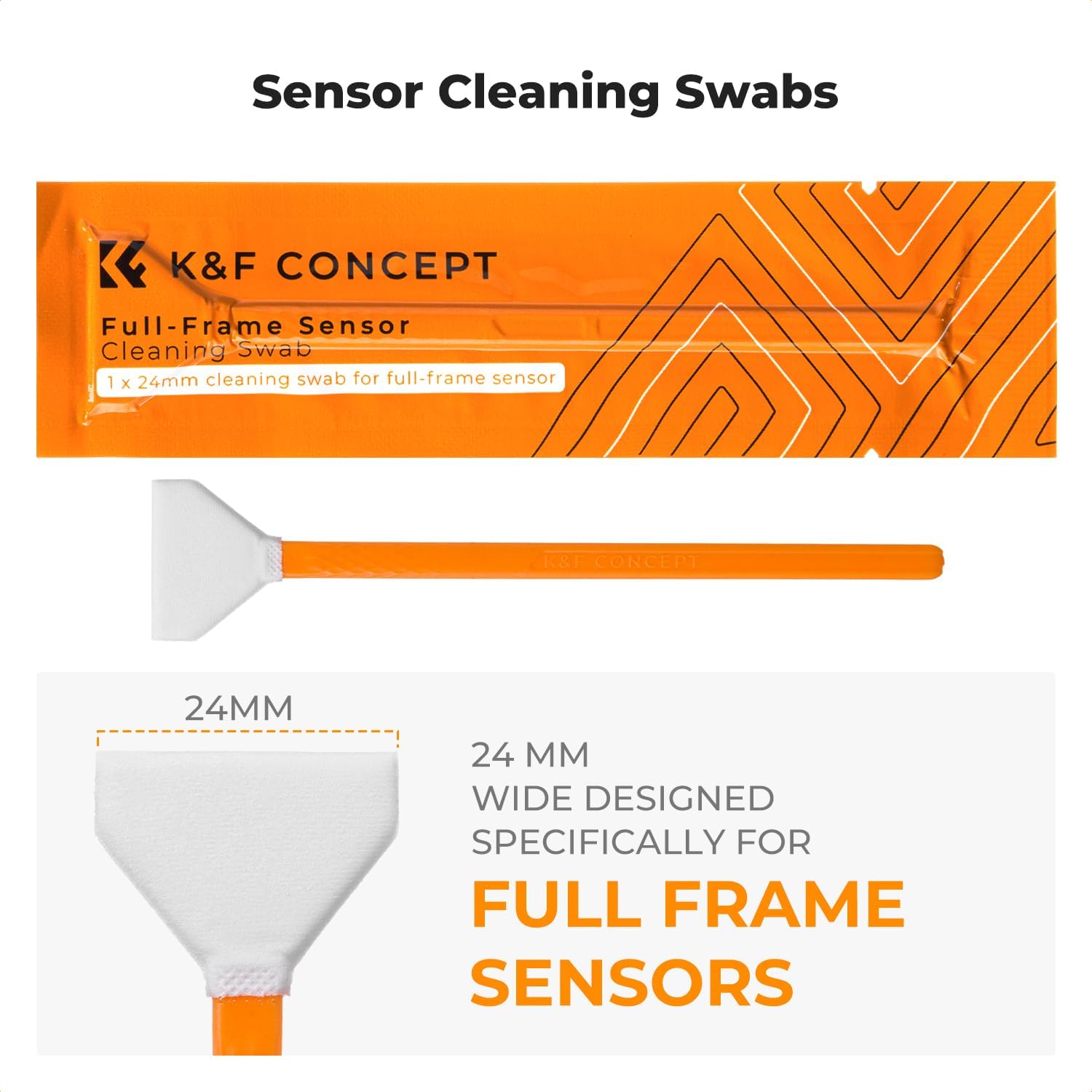 Detalle 2 de K&F CONCEPT 25 in 1 Camera Cleaning Kit — Comprehensive Kit for DSLR Lenses, Sensors and More