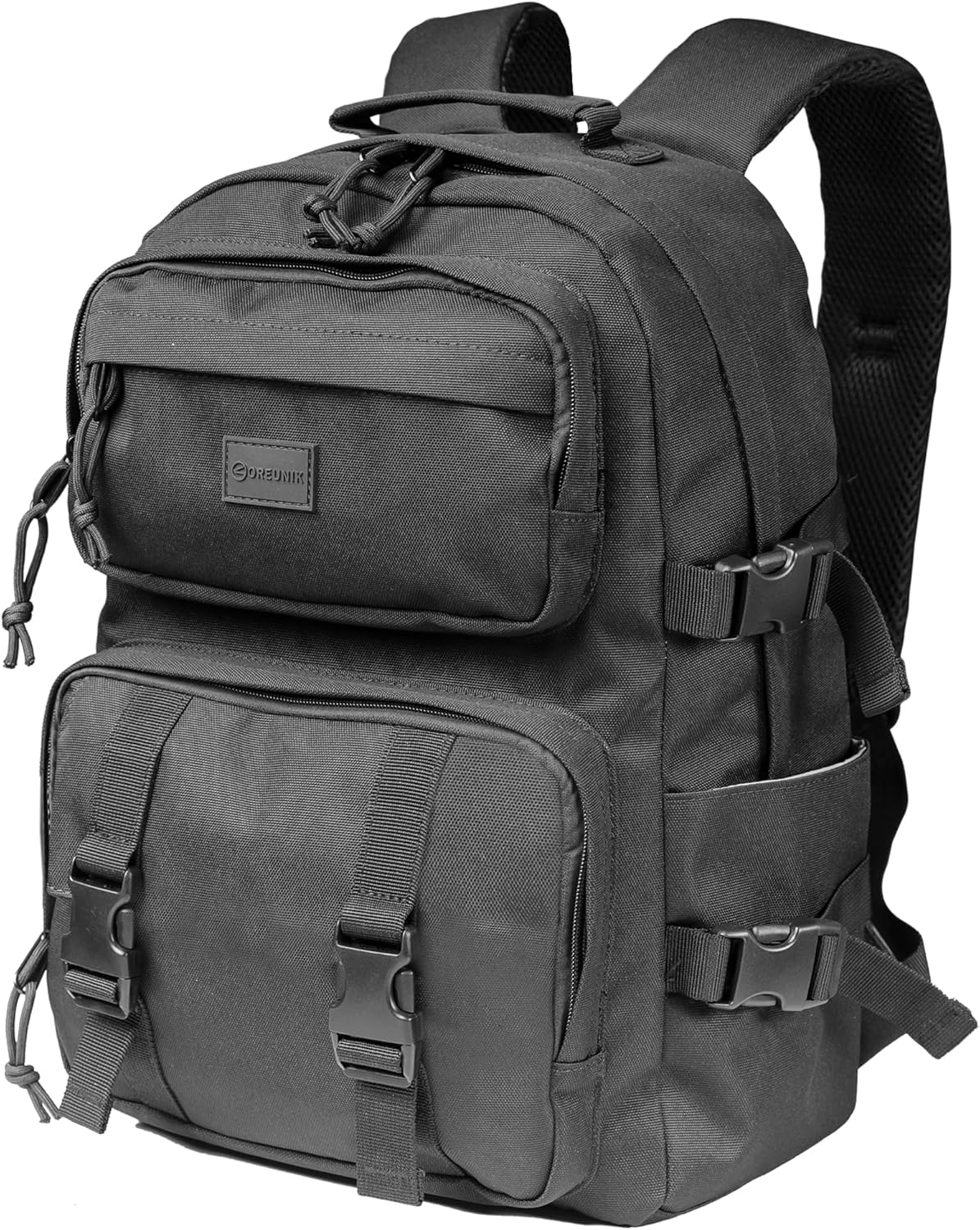 Detalle de Oreunik Schulrucksack für Mädchen & Jungen (Teenager) – leichter 15-Zoll-Laptop-Rucksack, wasserabweisend, 30 x 42 x 15 cm