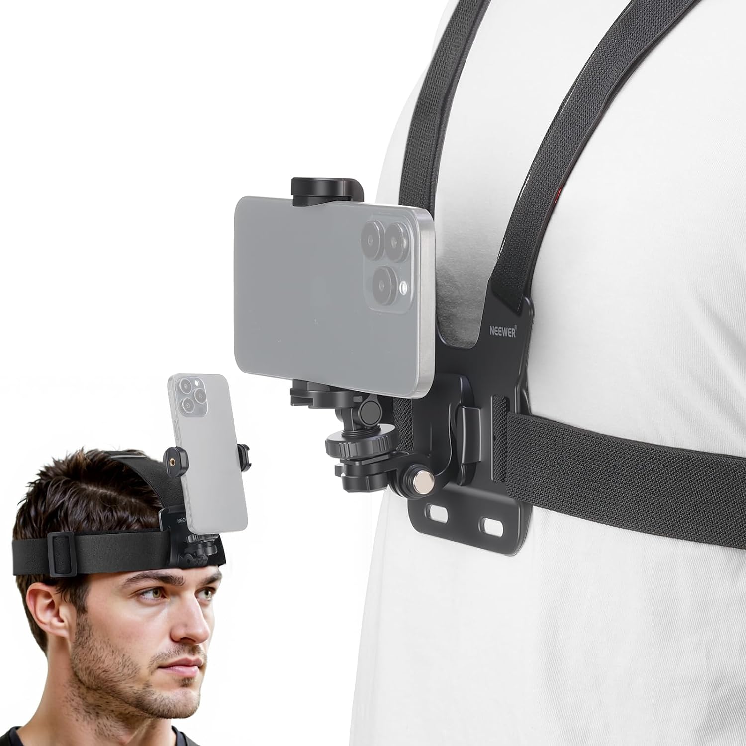 Thumbnail 6 de NEEWER Kit d’accessoires pour caméra d’action 50 en 1 (compatible GoPro, DJI Osmo Action, Insta360, AKASO et plus)