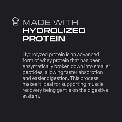 Detalle 2 de Beverly HYDRO PROTEIN | Proteína Hidrolizada de Suero Whey 80% (2 kg, Cookies & Cream) – Digezyme y Tolerase L