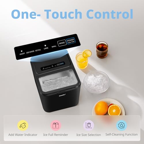 Thumbnail 2 de COMFEE' Countertop Ice Maker RC I12BL1UK(E): 12 kg/24H Compact Ice on Demand