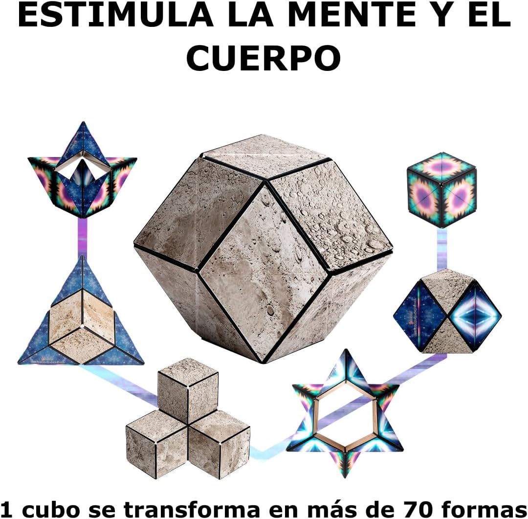 Thumbnail 4 de SHASHIBO Cubo Transformable 36 imanes